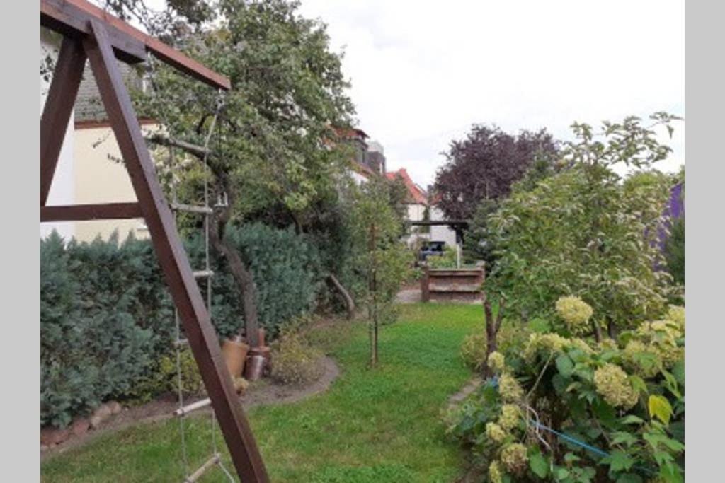 Gemutliche Zentrumsnahe Ferienwohnungen Mit Gemeinschaftsgarten Wittenberg Extérieur photo
